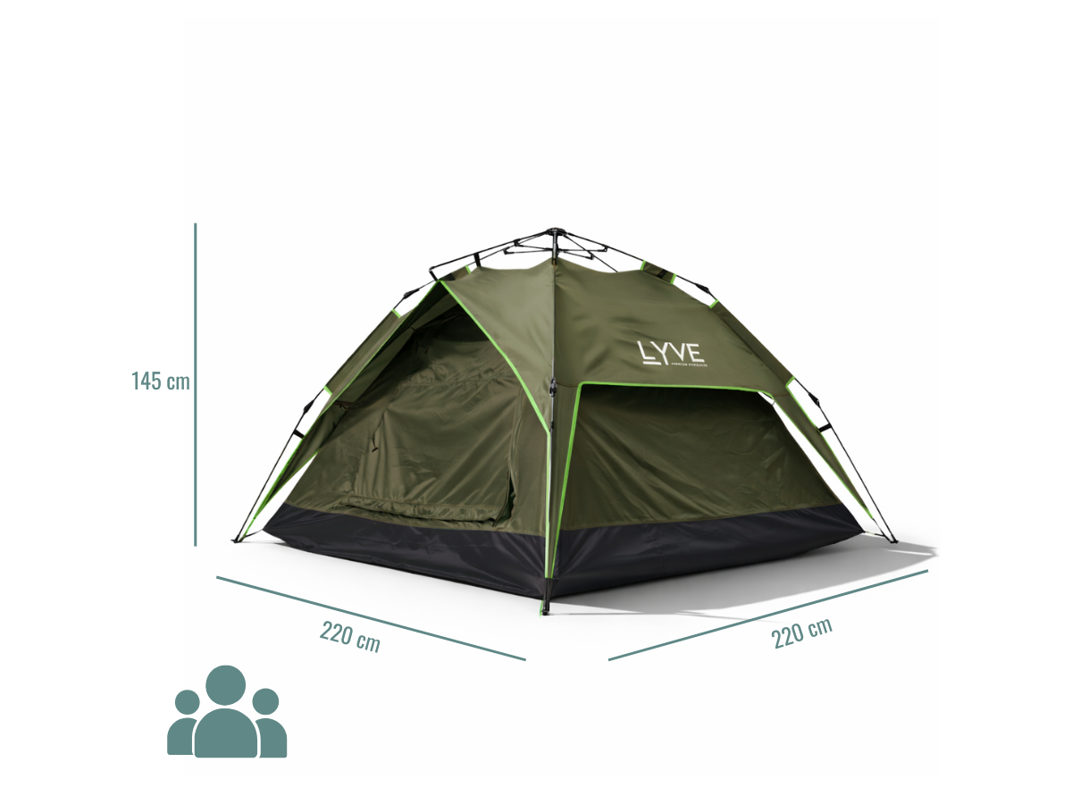 Pop-Up-Zelt