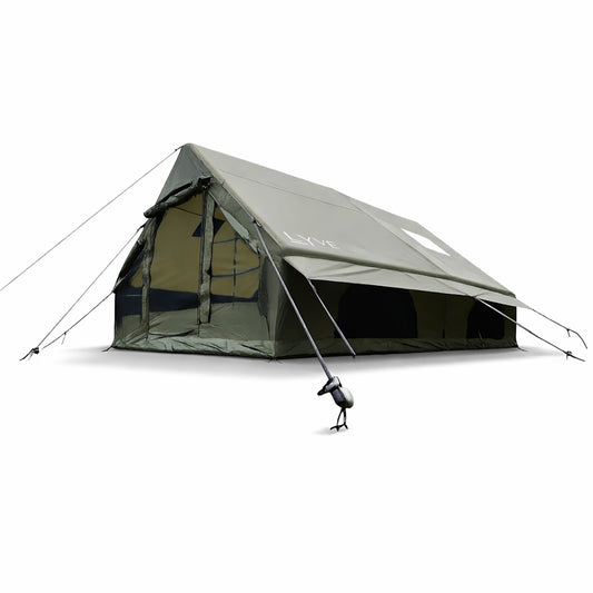 Lyve Air 8 opblaasbare familietent groen 8-persoons
